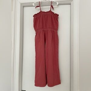 Old Navy Red Jumpsuit
